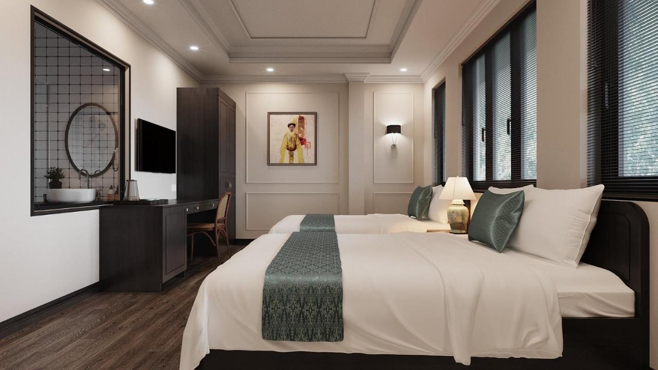 Dai Thuy Hotel Dong Khe Sau Esterno foto